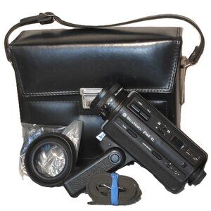 Bell & Howell 2144 XL Vintage Video Camera Camcorder with Case and Accessories